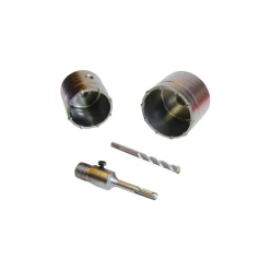 Work Plus Boorkroon Set 65 + 80 Mm Sds Aansluiting (w-41051)