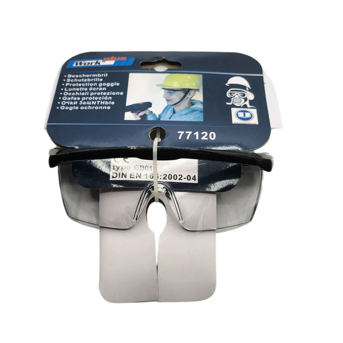 Work Plus Veiligheidsbril Ce Gekeurd (w-77120)