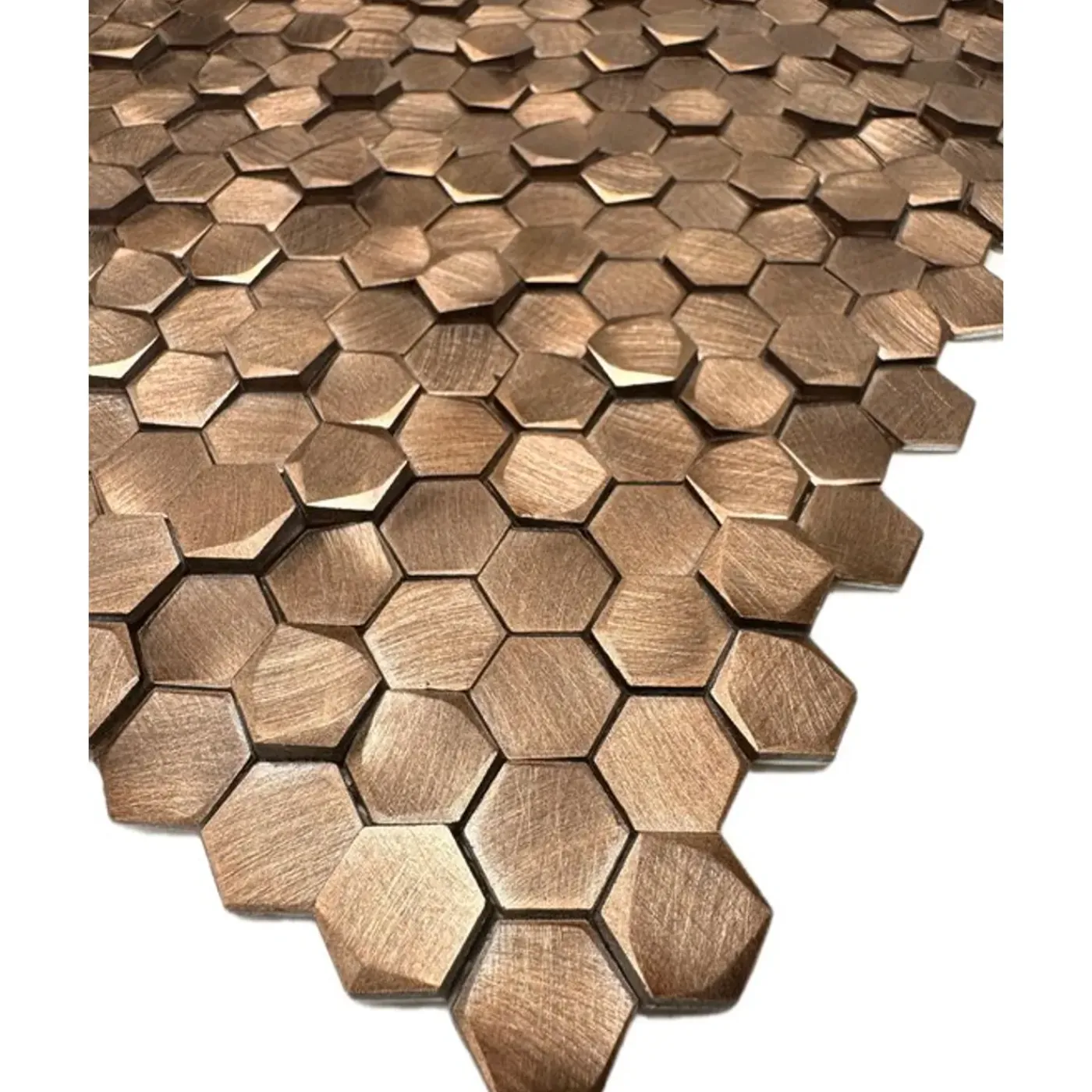 Workshop - Mozaïek - Gravity 3D - Brons - 30x30 Cm - 0,09 M²