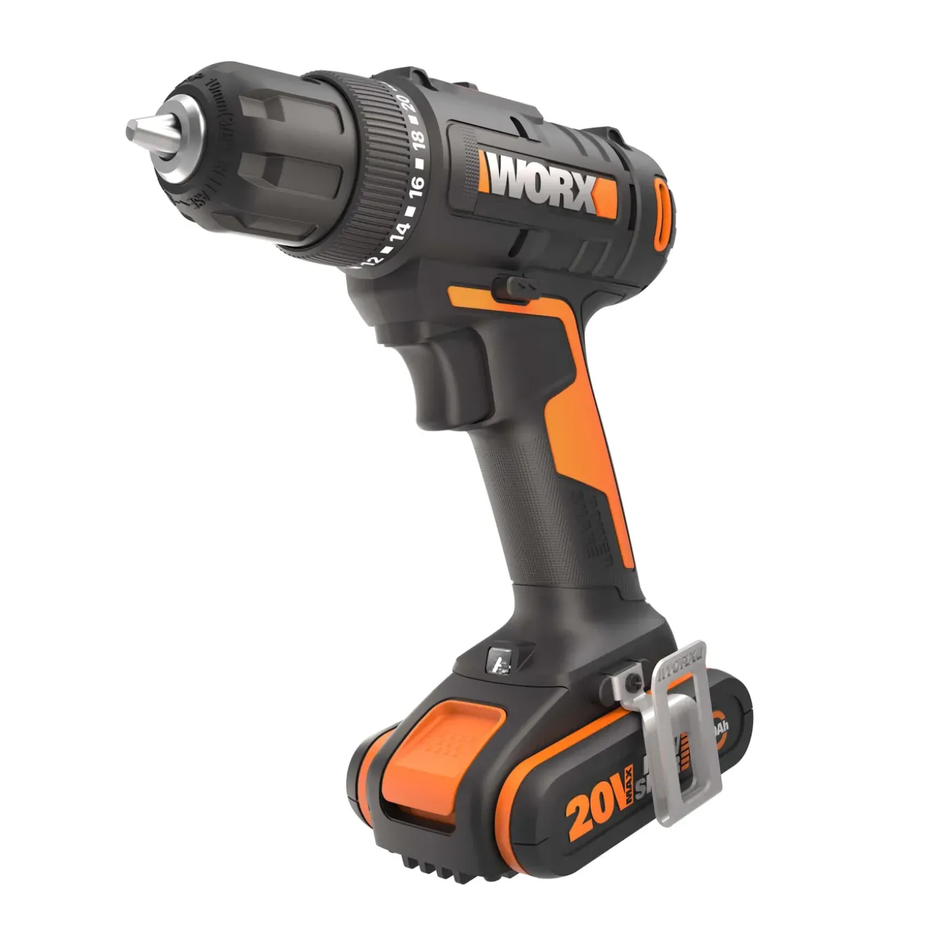 Worx Accuboormachine 20V - 20V - 2 accu's
