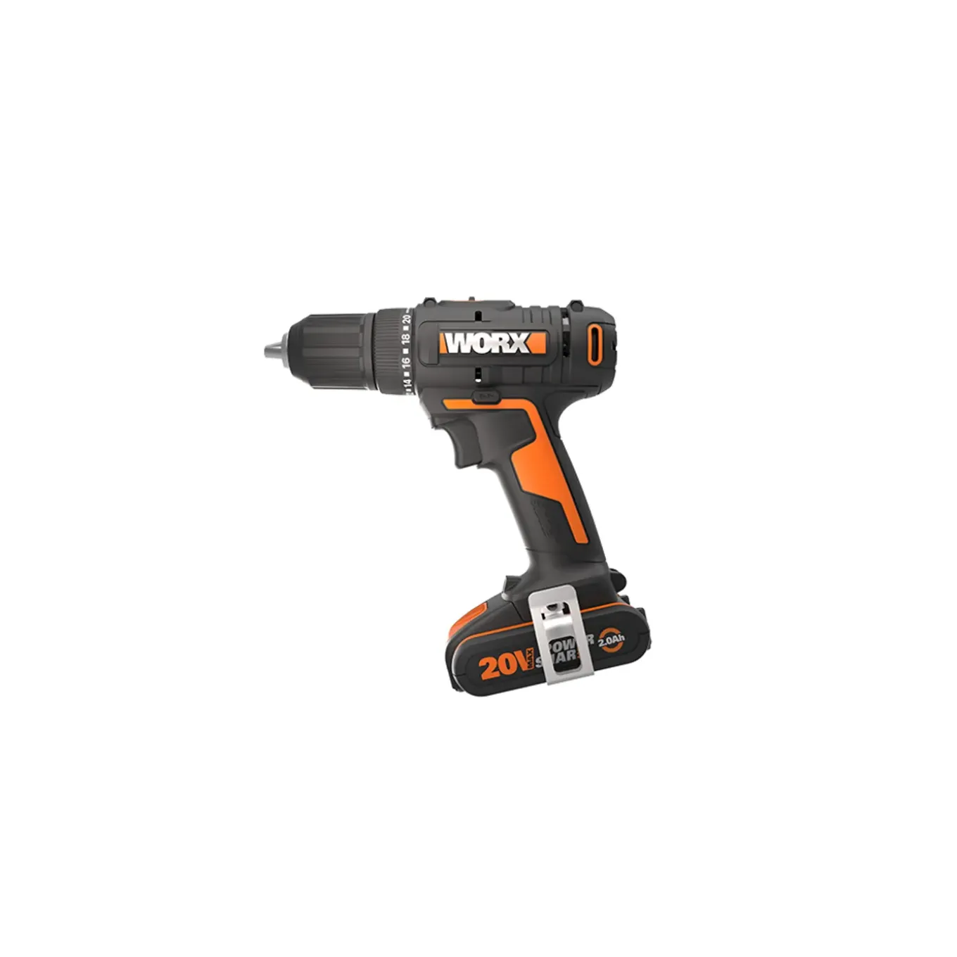 Worx Accuboormachine WX108.1 - 20V - (2x 2,0Ah)