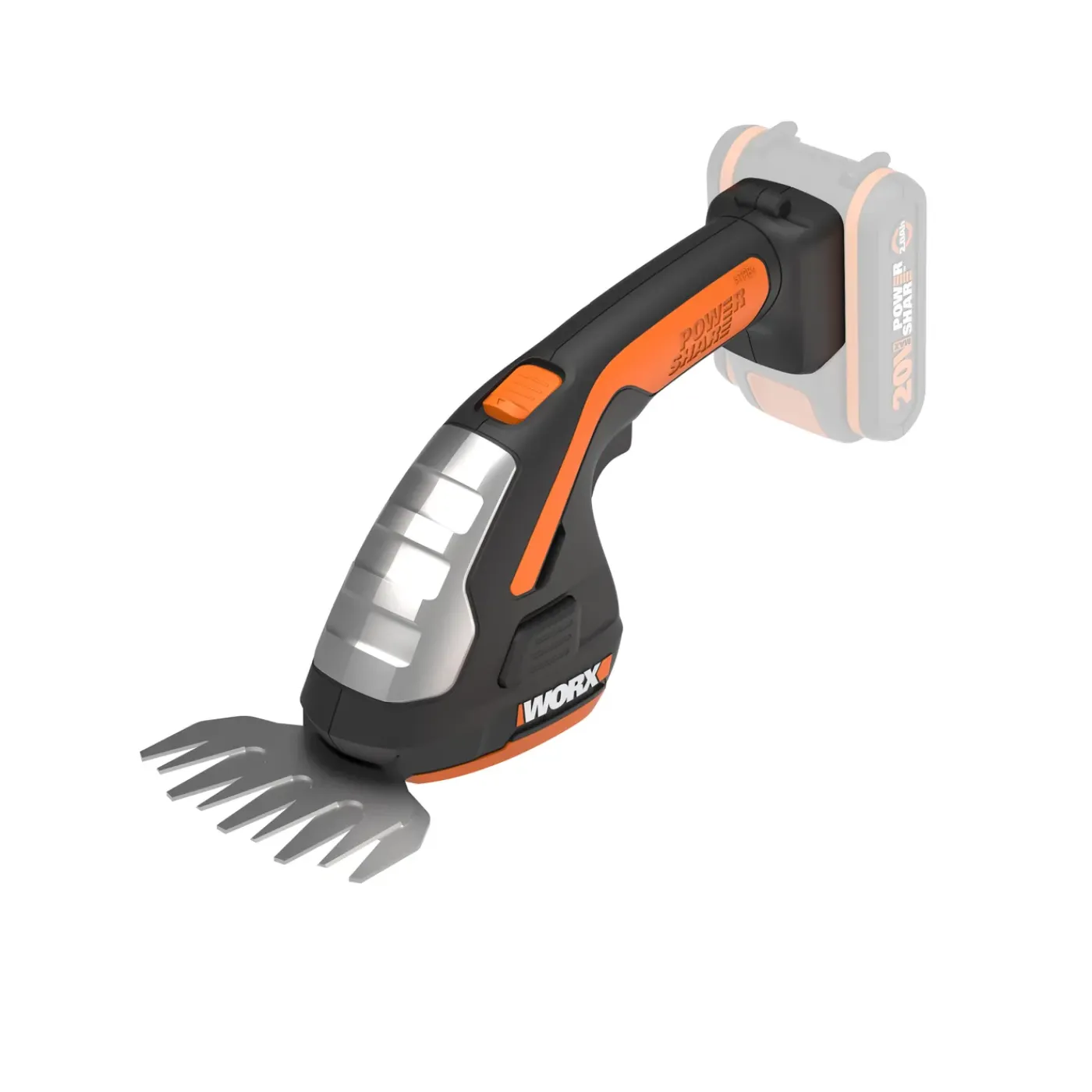 Worx Accu Gras- en Struikschaar WG801E.9 - 20V - Zonder Accu