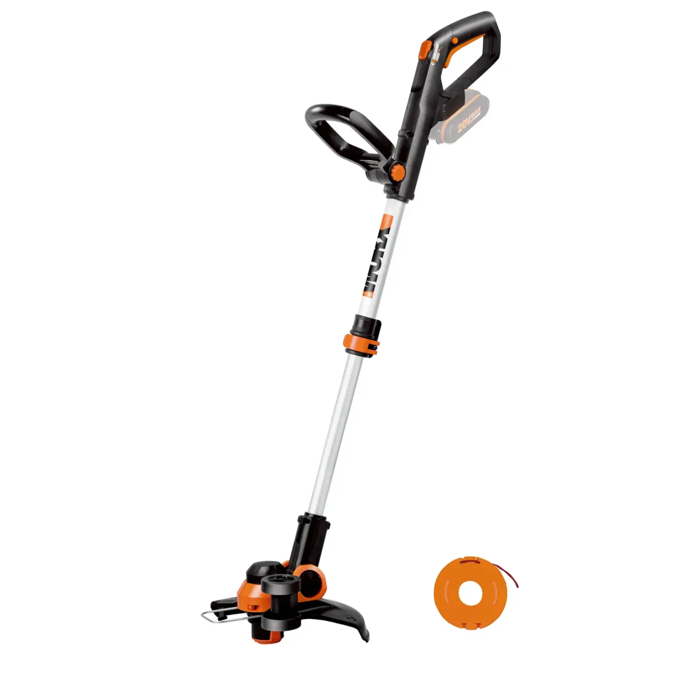 Worx Accu Grastrimmer WG163E.9 - 20V - 30cm maaibreedte (zonder accu en lader)