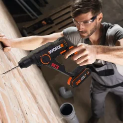 Worx - Boorhamer - WX390 - Accu - 20V - 1,2 J
