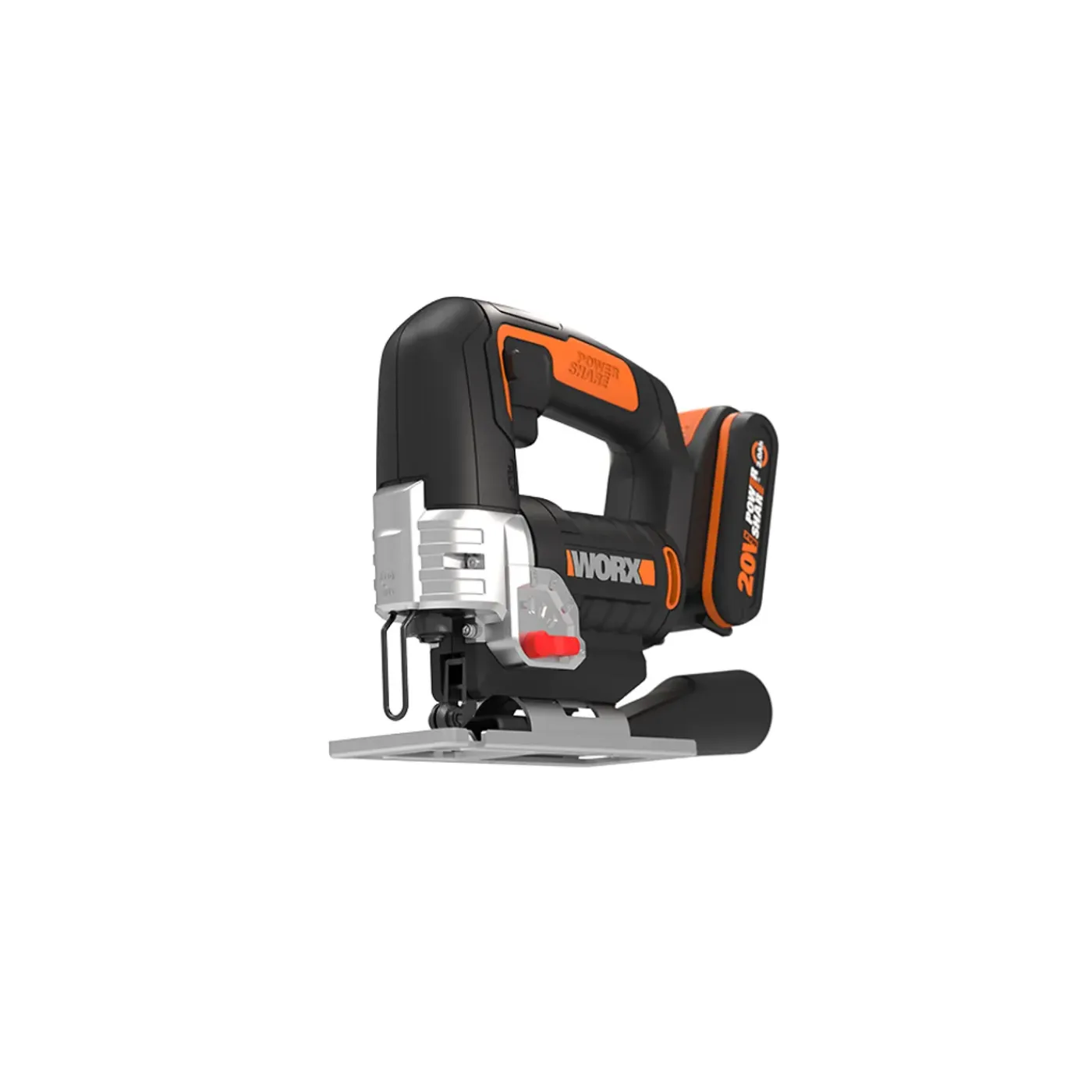 Worx Decoupeerzaag WX543 - 20V Accu (zonder accu) - Pendelfunctie - Variabele snelheid