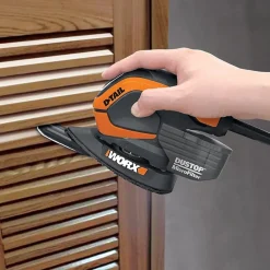 Worx Deltaschuurmachine WX648 - 65W - DustStop microfilter - Klittenband schuurbladwissel