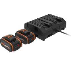 Worx Kit Batterij + Lader PowerShare WA3611 - Lithium-Ion - 20V - 4,0Ah - Voor Elektrisch Gereedschap