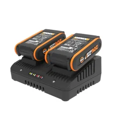 Worx Kit Batterij + Lader PowerShare WA3610 - Lithium-Ion - 20V MAX - 2,0Ah - voor elektrisch gereedschap