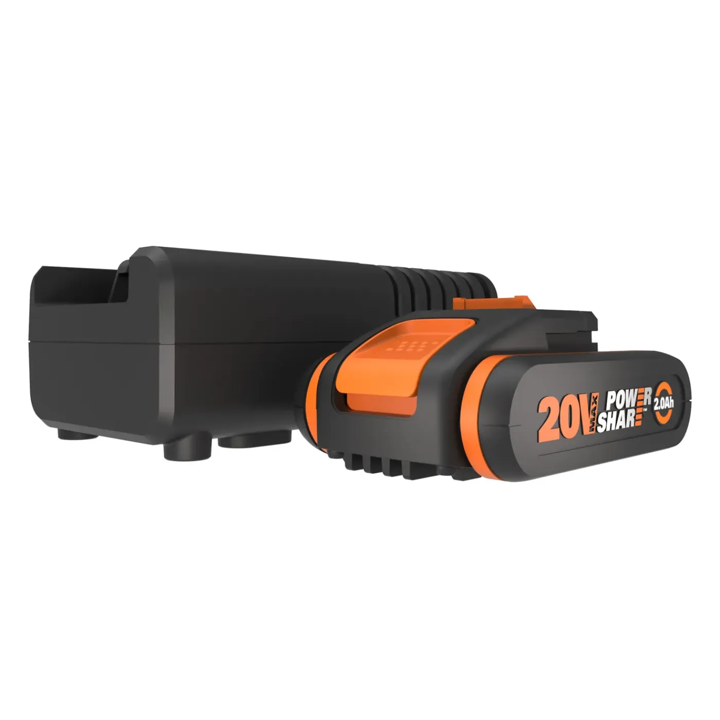 Worx Kit Batterij + Lader 20V WA3601 - Lithium-Ion - 20V MAX - 2,0Ah - voor elektrisch gereedschap