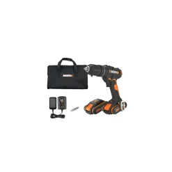 Worx Klopboormachine WX370.1 - 20V - 2x2,0Ah Accu - Snelspanboorhouder