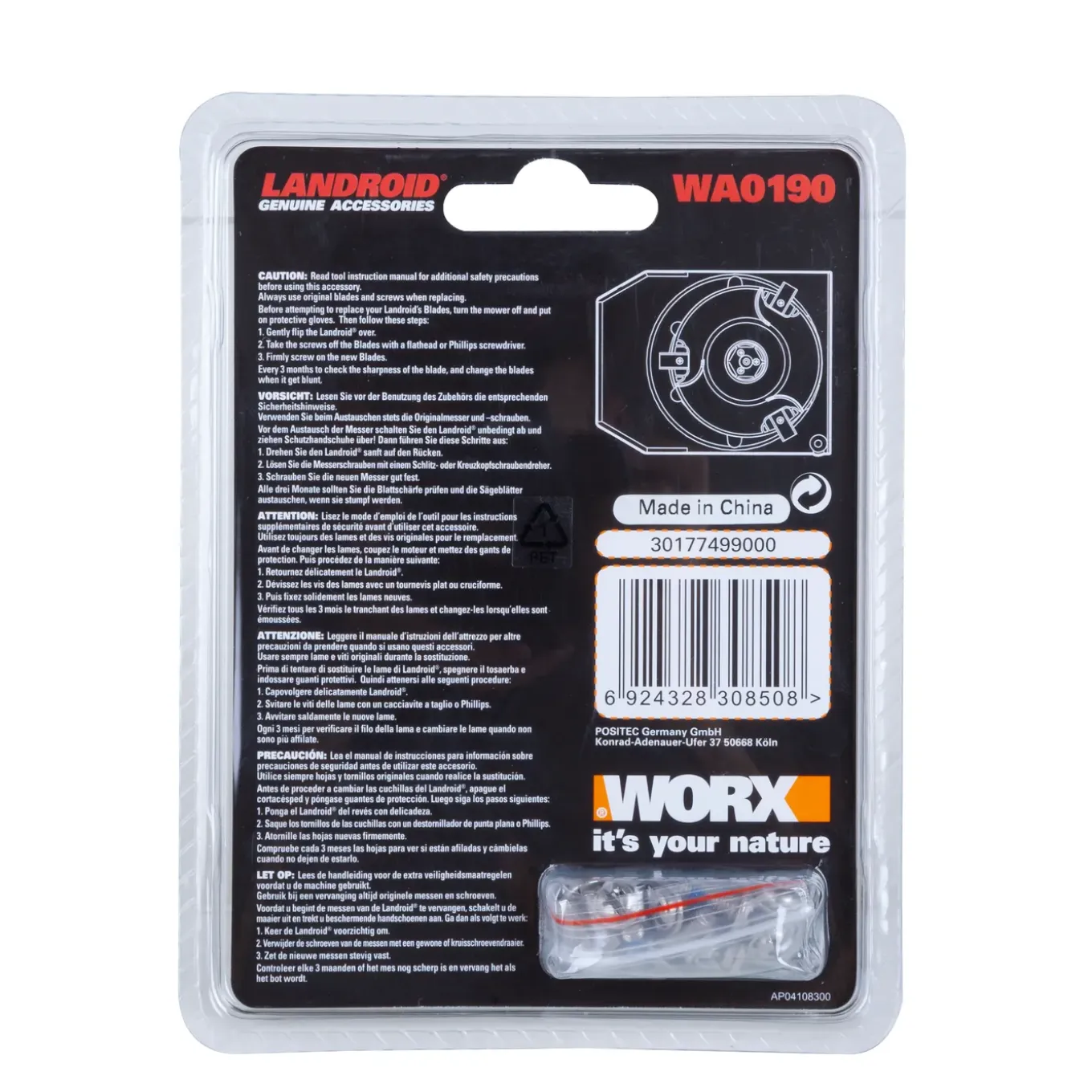Worx messen WA0190 Landroid