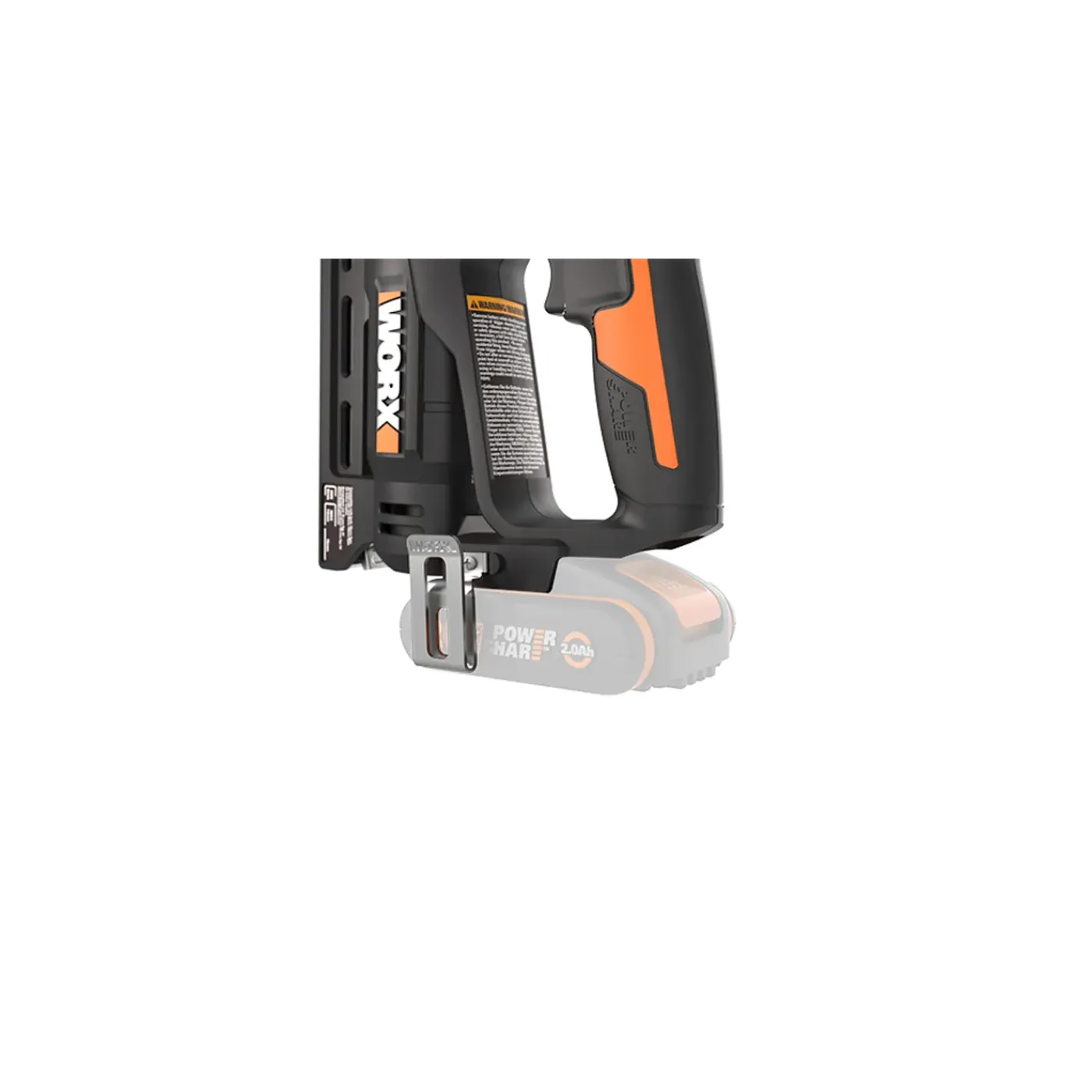Worx Nietmachine WX843.9 - 20V Accu - Elektrisch - Maximale spijkerlengte 15mm