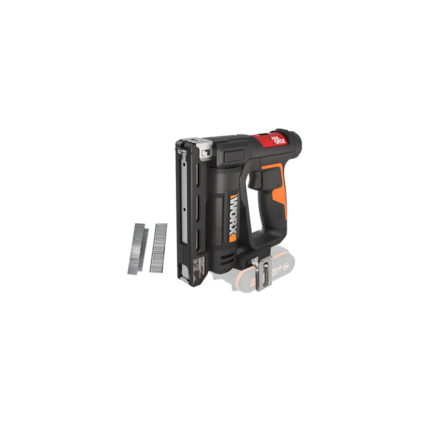 Worx Nietmachine WX843.9 - 20V Accu - Elektrisch - Maximale spijkerlengte 15mm