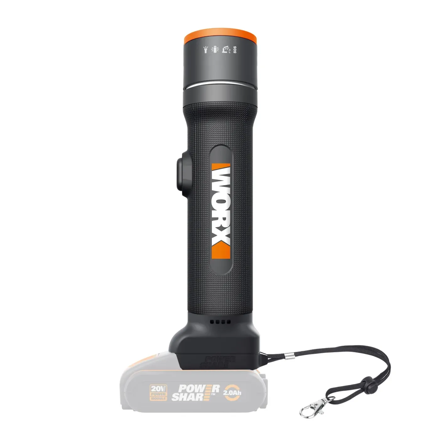 Worx werklamp WX027.9 20V (zonder accu)