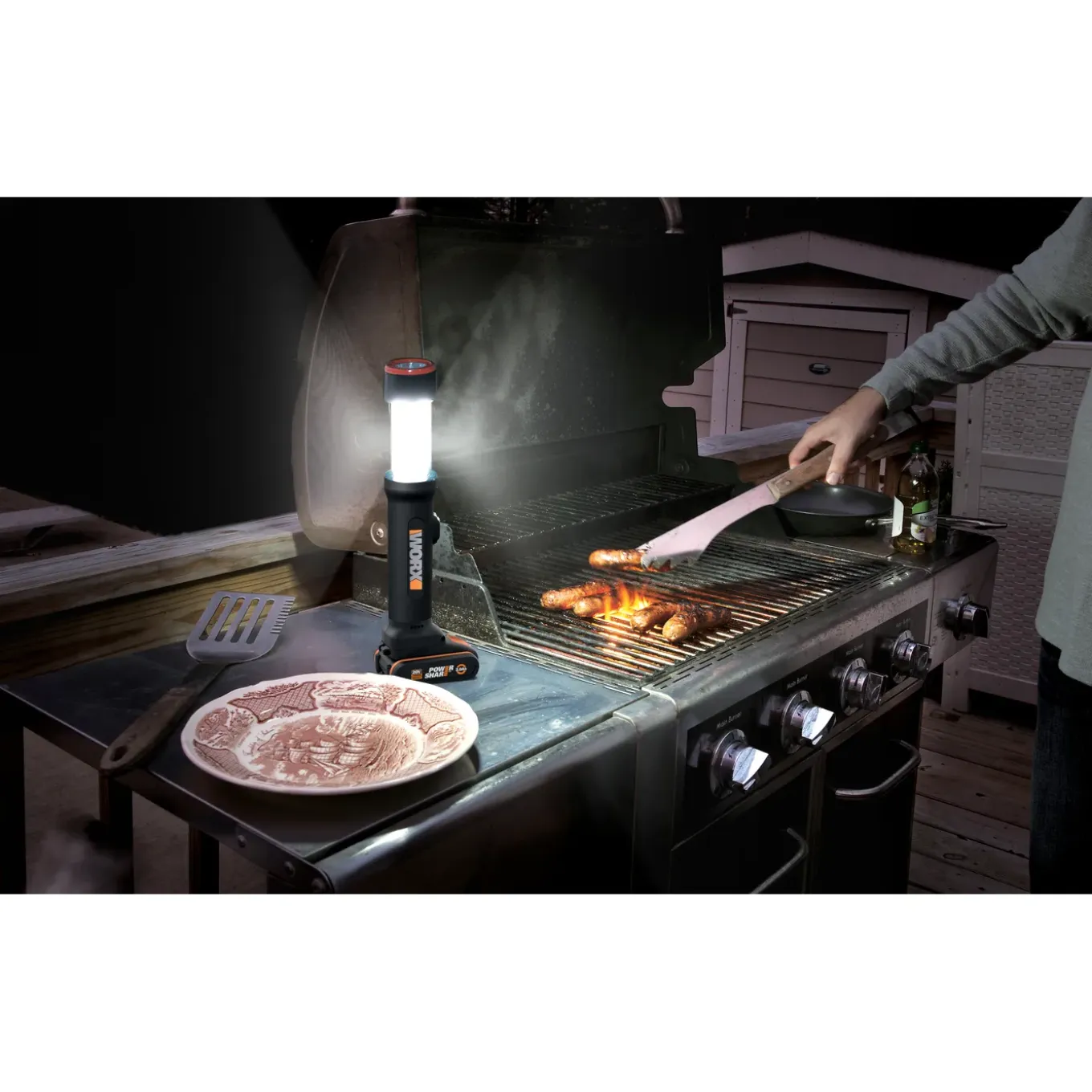 Worx werklamp WX027.9 20V (zonder accu)