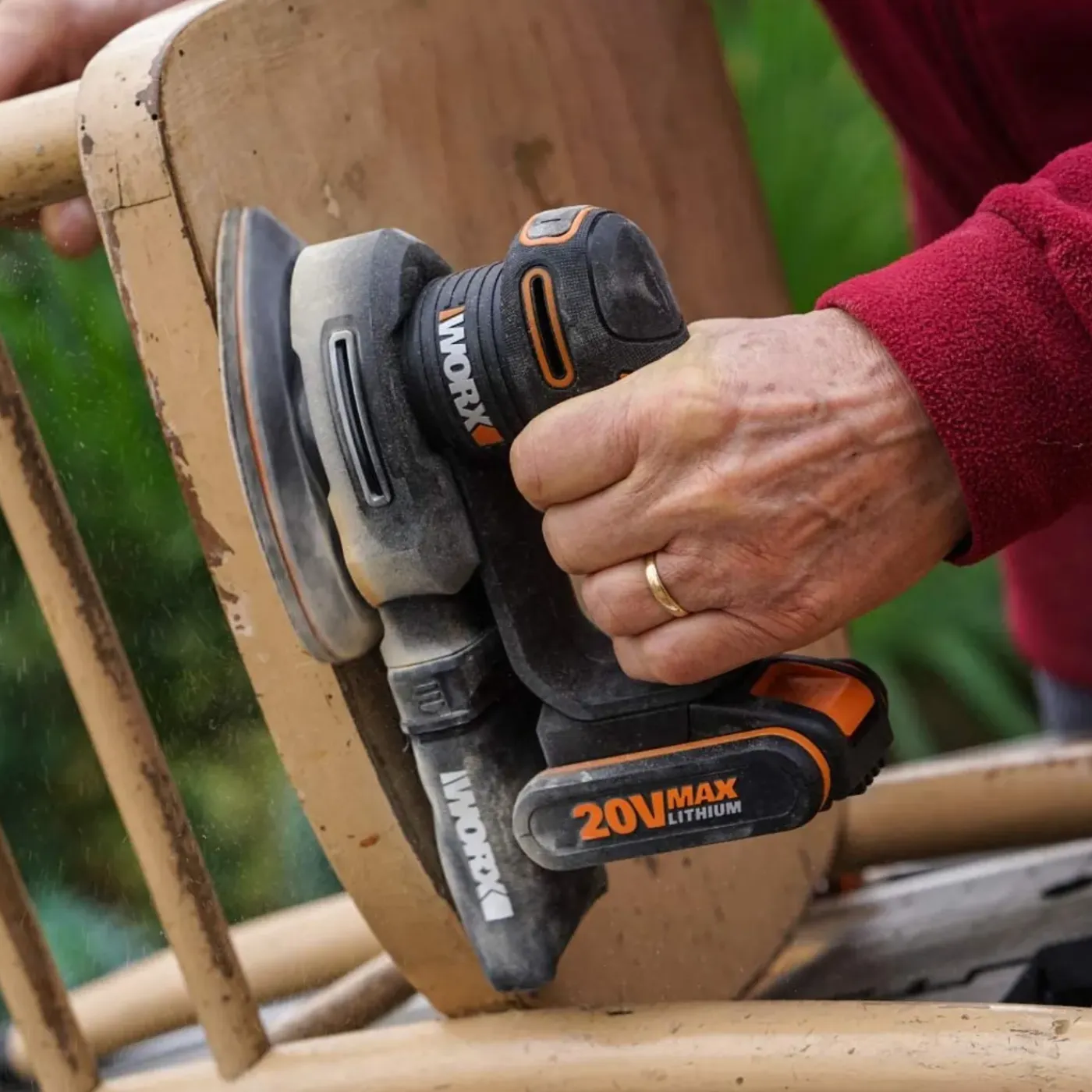 Worx WX822.9 Deltaschuurmachine - 20V - 92 mm (zonder accu)