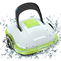 Wybot - Draadloze Zwembadrobot - Osprey 200 - Wit En Groen - 50 Min - 180 Micron