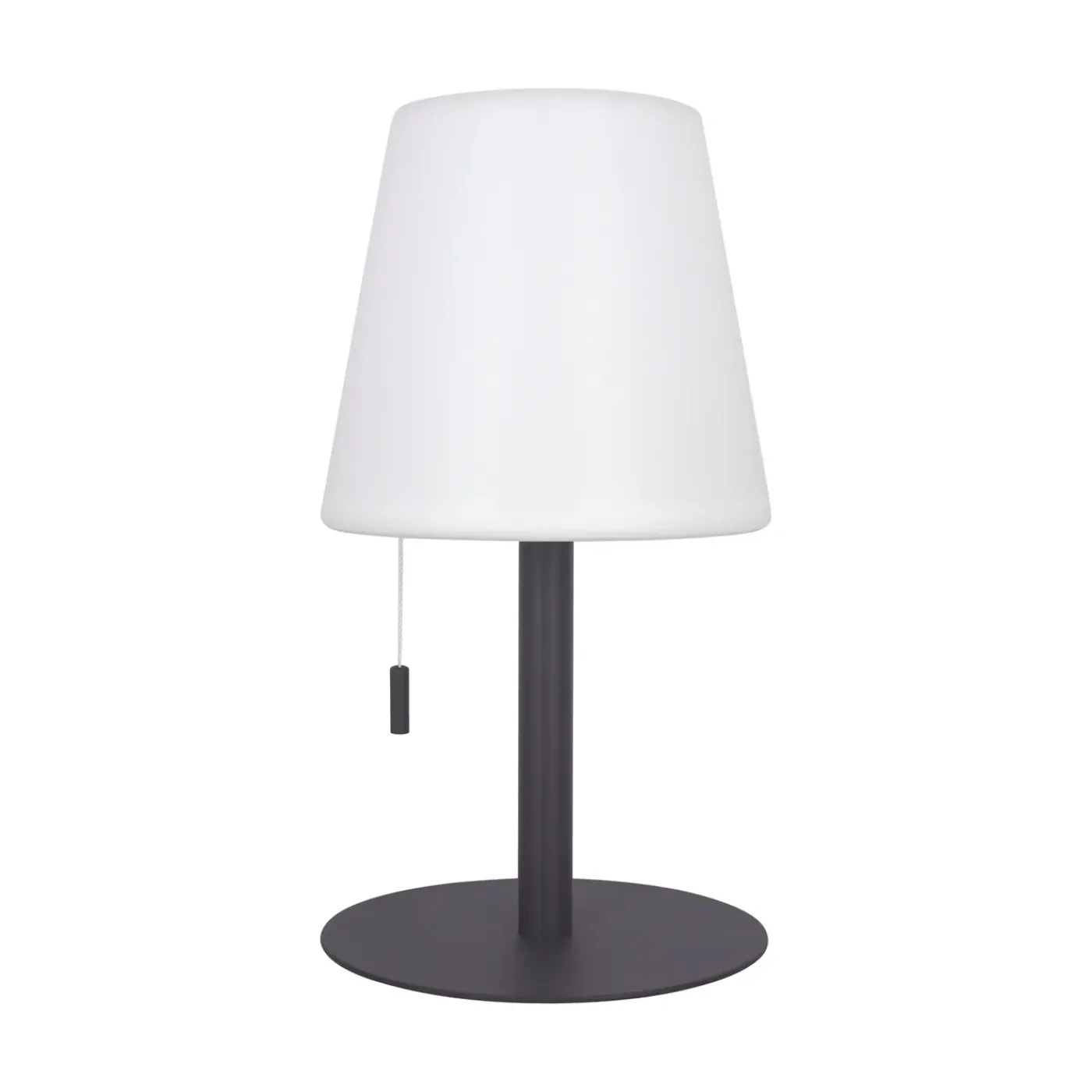 Xanlite draadloze tafellamp grijs ⌀16cm USB