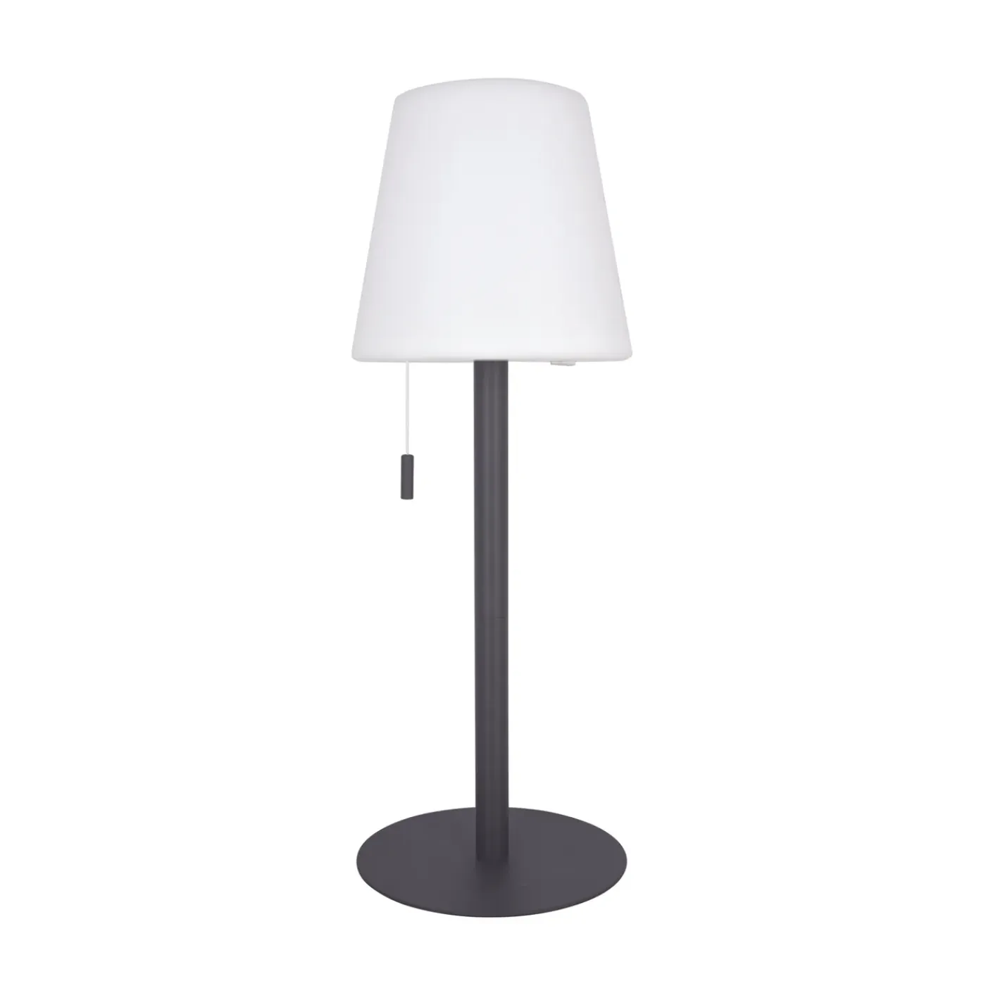 Xanlite draadloze tafellamp grijs ⌀16cm USB
