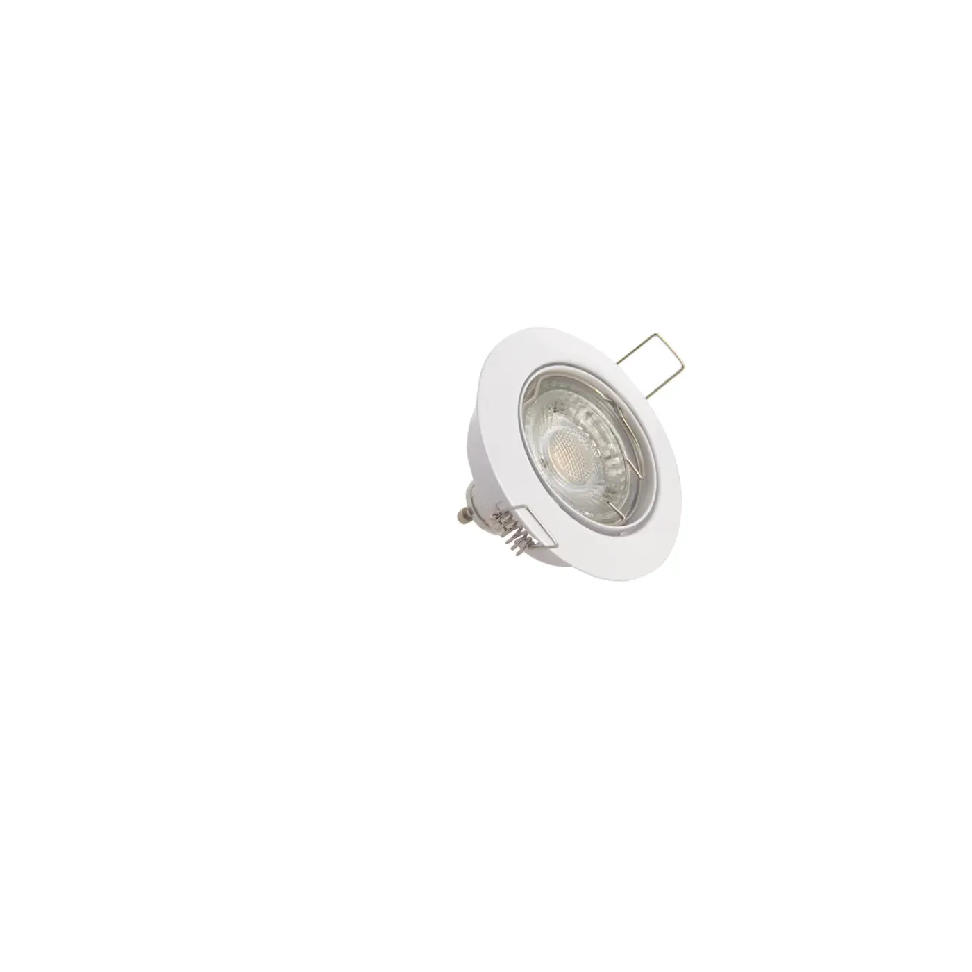 Xanlite inbouwspot geborsteld staal GU10 5W 5 stuks