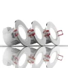 Xanlite inbouwspot wit 5W 3 stuks