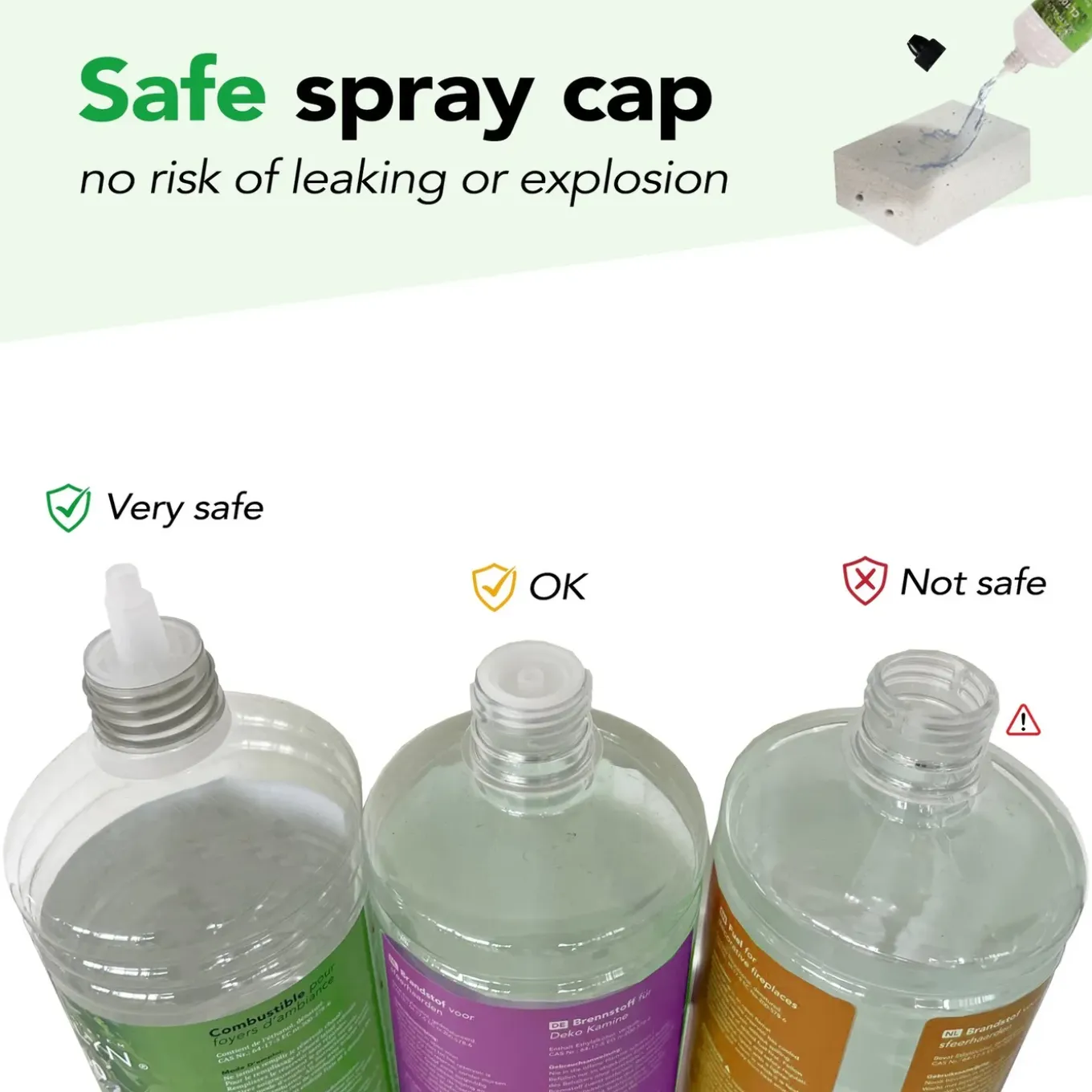 Xaralyn Bio-ethanol Cl100 (12 X 1 Liter) - 100% Puur Bio Ethanol - Gele Vlam - Geen Toegevoegde Geur