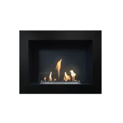 XARALYN | Serra decoratielijst zwart voor ethanol wandhaard
