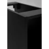 3xE living - Badkamerrek - Mat Zwart - Mdf 16 Mm, 20 X 57 X 46 Cm