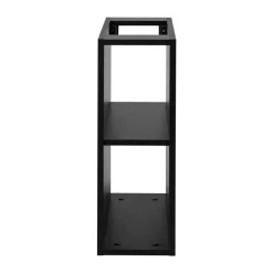 3xE living - Badkamerrek - Mat Zwart - Mdf 16 Mm, 20 X 57 X 46 Cm