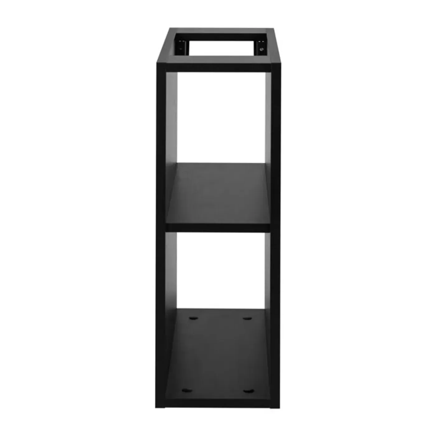 3xE living - Badkamerrek - Mat Zwart - Mdf 16 Mm, 20 X 57 X 46 Cm