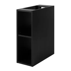 3xE living - Badkamerrek - Mat Zwart - Mdf 16 Mm, 20 X 57 X 46 Cm