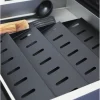 Xivada Kruidenrek Lade - Zwart - Aluminium - Kruiden Organizer Lade