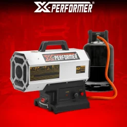 X-performer - Gasheteluchtpistool Regelbaar Van 9 Tot 20 Kw En Werkt Op Batterij Of Netstroom - Warm