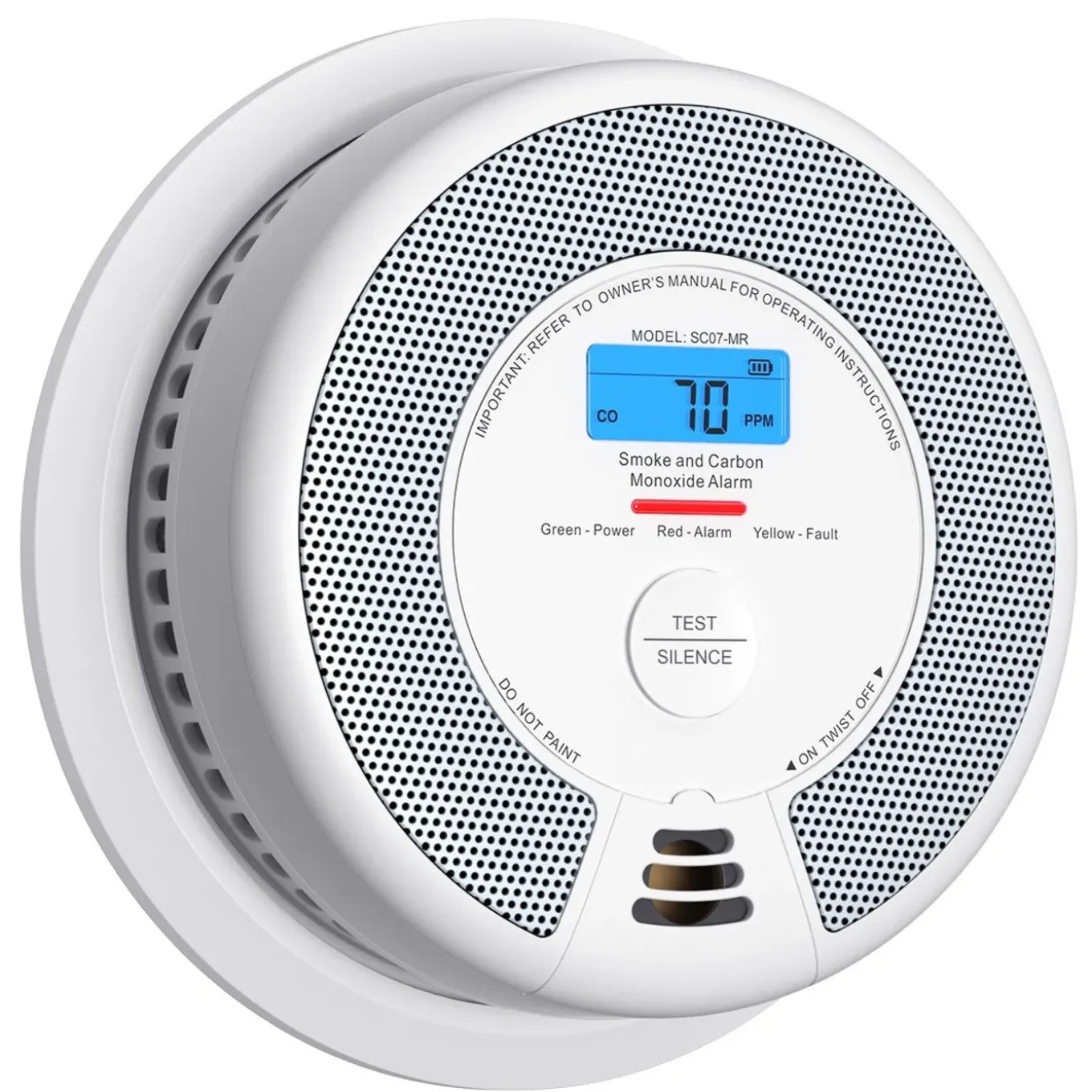 X-sense Sc07-mr Slimme Combimelder - Meet Rook En Co - Wifi - Draadloos - Link+ Pro