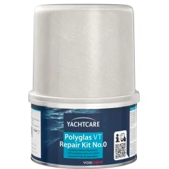 YachtCare polyester reparatie kit n°0, 250g + 0,15m2 mat