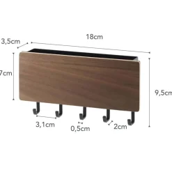 Yamazaki Rin Sleutelrek Magnetisch - Zwart