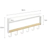 Yamazaki Tosca Organizer Keukengerei Onder Plank - Wit