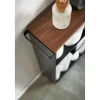 Yamazaki Tower Badkamertrolley - Zwart