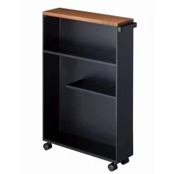 Yamazaki Tower Badkamertrolley - Zwart