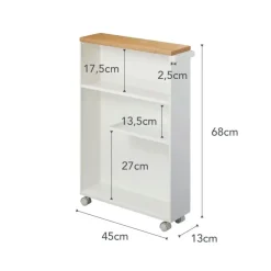 Yamazaki Tower Badkamertrolley - Wit