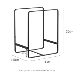Yamazaki Tower Borden Organizer - Zwart