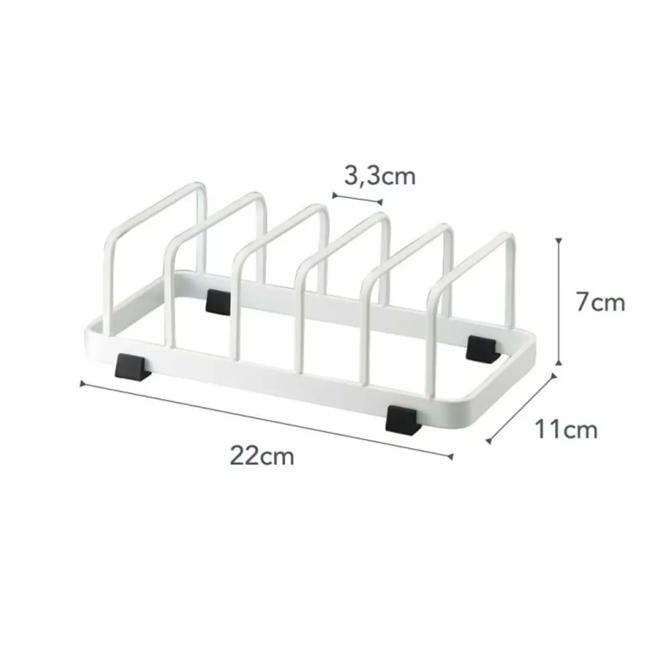Yamazaki Tower Borden Standaard - Wit