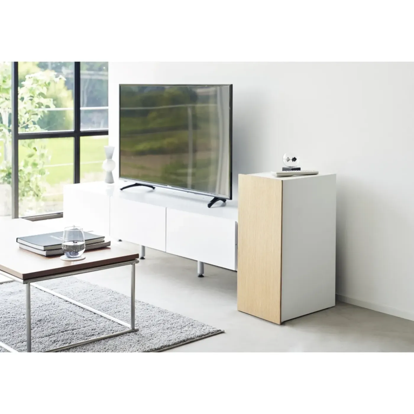 Yamazaki Tower Game Console Organizer - Wit