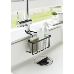 Yamazaki Tower Gootsteenorganizer Hangend - Zwart