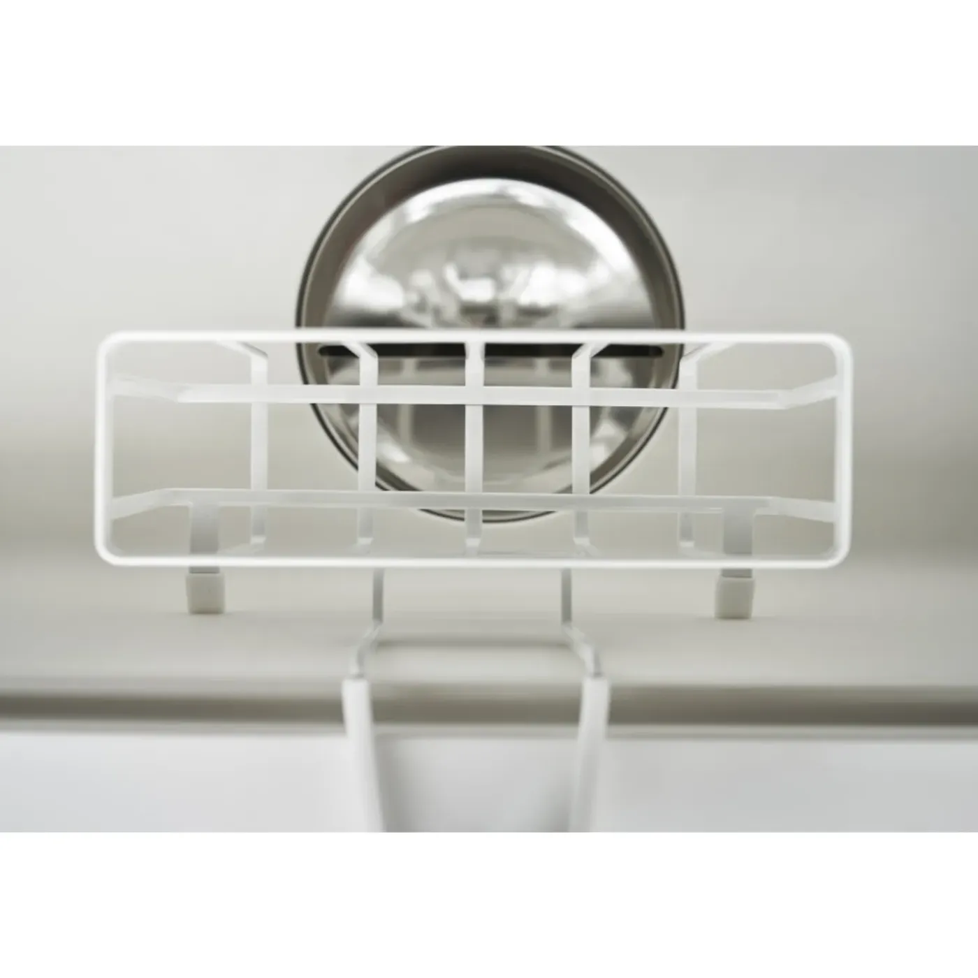 Yamazaki Tower Gootsteenorganizer Hangend - Wit