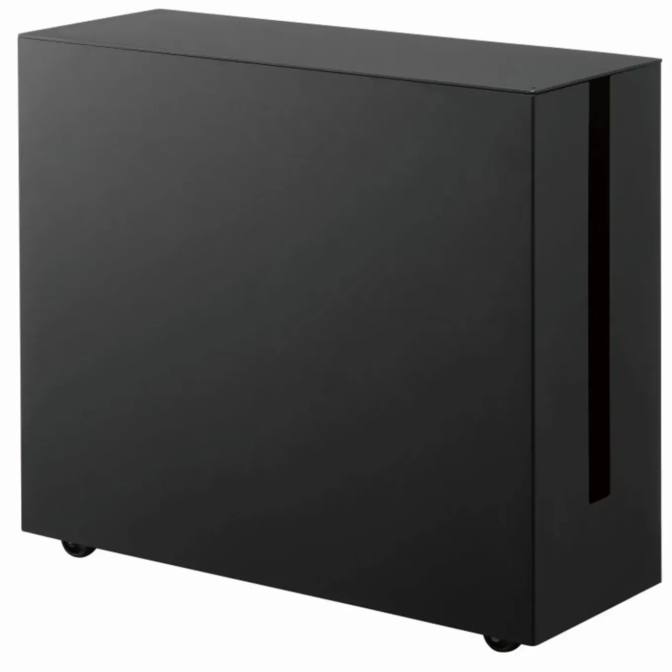 Yamazaki Tower Kabelbox Met Wielen - Zwart