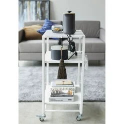 Yamazaki Tower Keukentrolley 3-laags - Wit