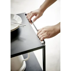Yamazaki Tower Keukentrolley 3-laags - Zwart
