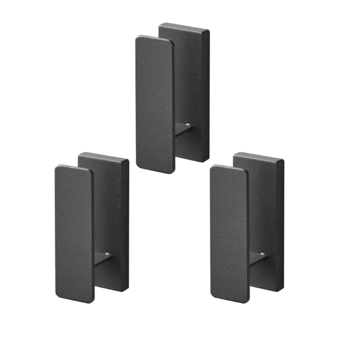 Yamazaki Tower Muurhaken Set Van 3 - Zwart