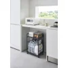 Yamazaki Tower Opbergtrolley 2-laags - Zwart